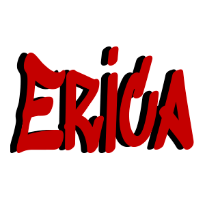 graffiti style sticker EL