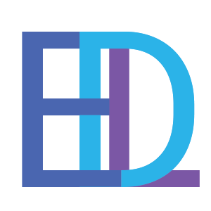 monogram style sticker EL