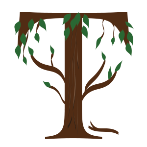 illustrated caps style sticker EL